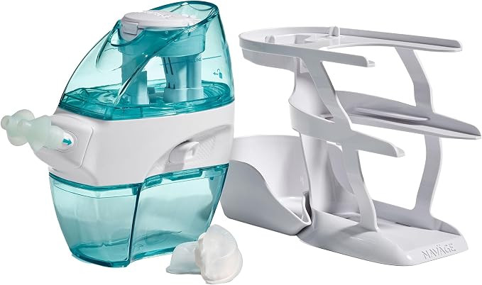Navage Essentials Bundle - Navage Nasal Irrigation System - Saline Nasal Rinse Kit with 1 Navage ... | Amazon (US)