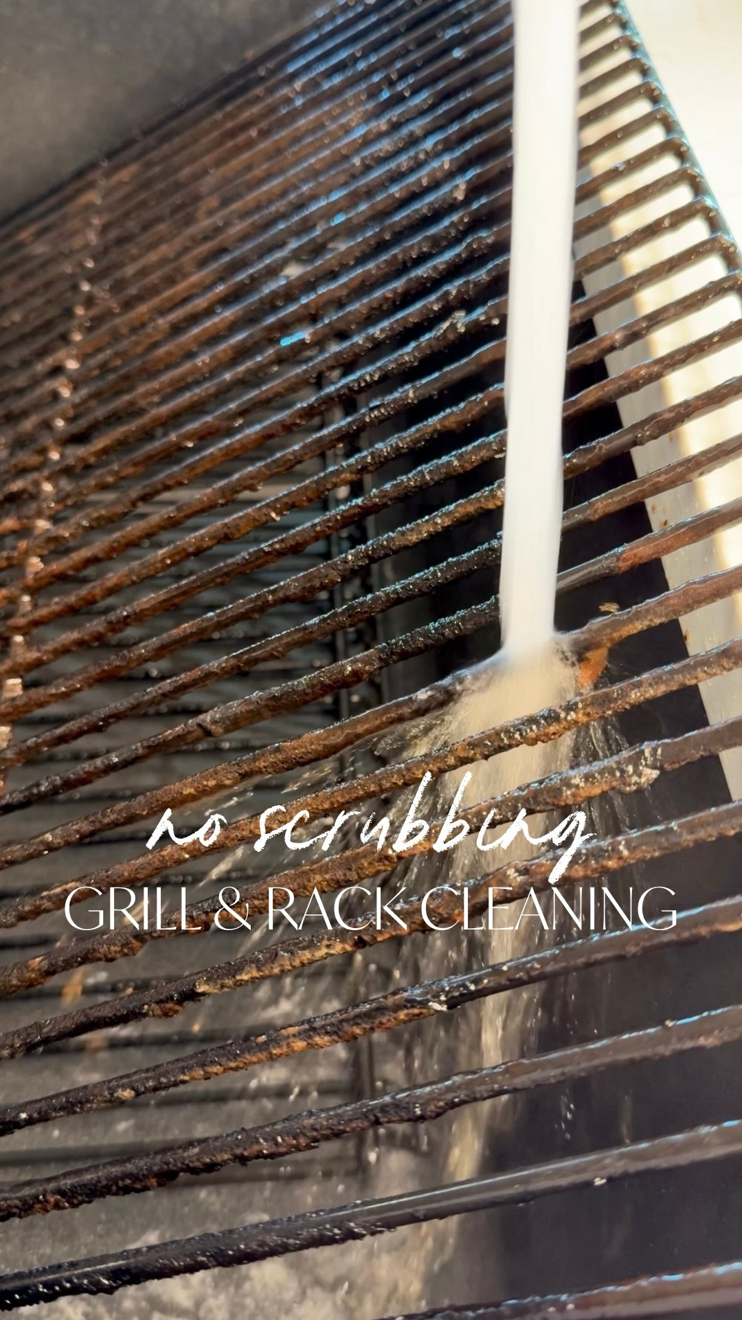 with my oven racks I rinsed and I was done! These grill racks have NEVER been deep cleaned, so they needed a little love, but no heavy scrubbing! Maybe ten minutes of extra love!

Stop the endless scrubbing and allow this powerful odor free formula to do the job for you!

Just place cold racks inside the provided bag, pour bottle of cleaner into bag and seal, gently shake to ensure racks are coated, allow solution to work for 8 hours, remove racks and rinse with water. That’s it!

Gone are the days of endlessly scrubbing to clean them and ending up without the results you’re looking for! This kit is pure magic! You won’t be disappointed!

#LTKSeasonal #LTKHome