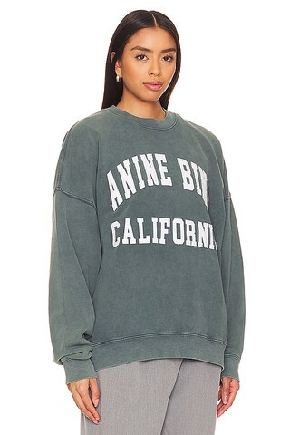 Miles Sweatshirt in Washed Dark Sage | Revolve Clothing (Global)