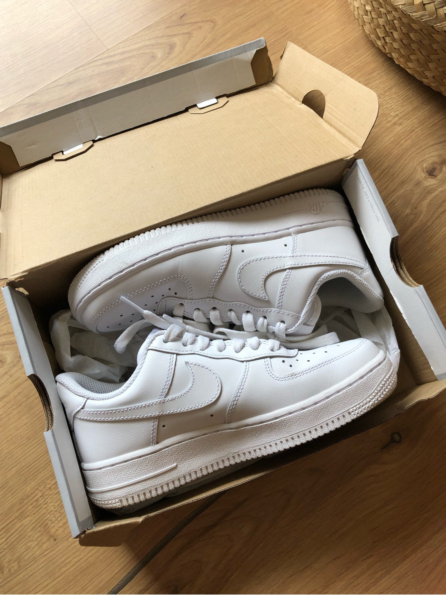 Classic Nike Air Force 1 🤍 one of my favorite sneakers!