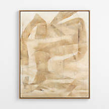 Nest by Patrick St. Germain 40" x 50" Framed Wall Art Print | Crate & Barrel | Crate & Barrel