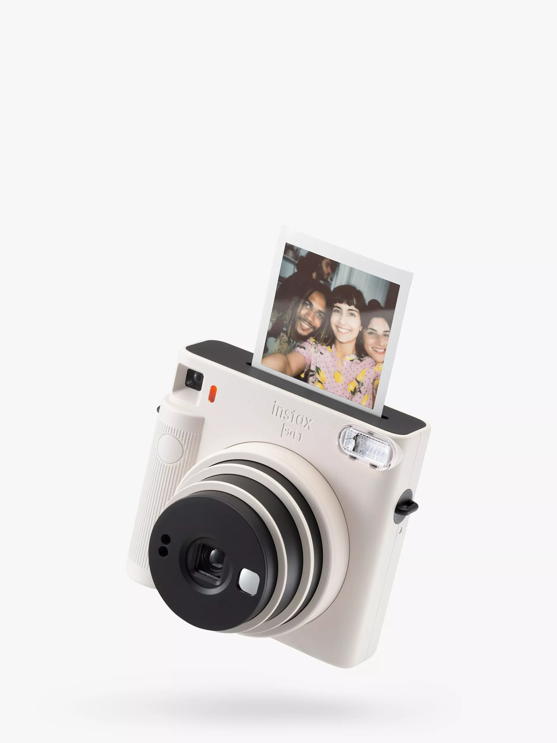 FujifilmInstax SQUARE SQ1 Instant Camera with Selfie Mode, Built-In Flash & Hand Strap | John Lewis (UK)