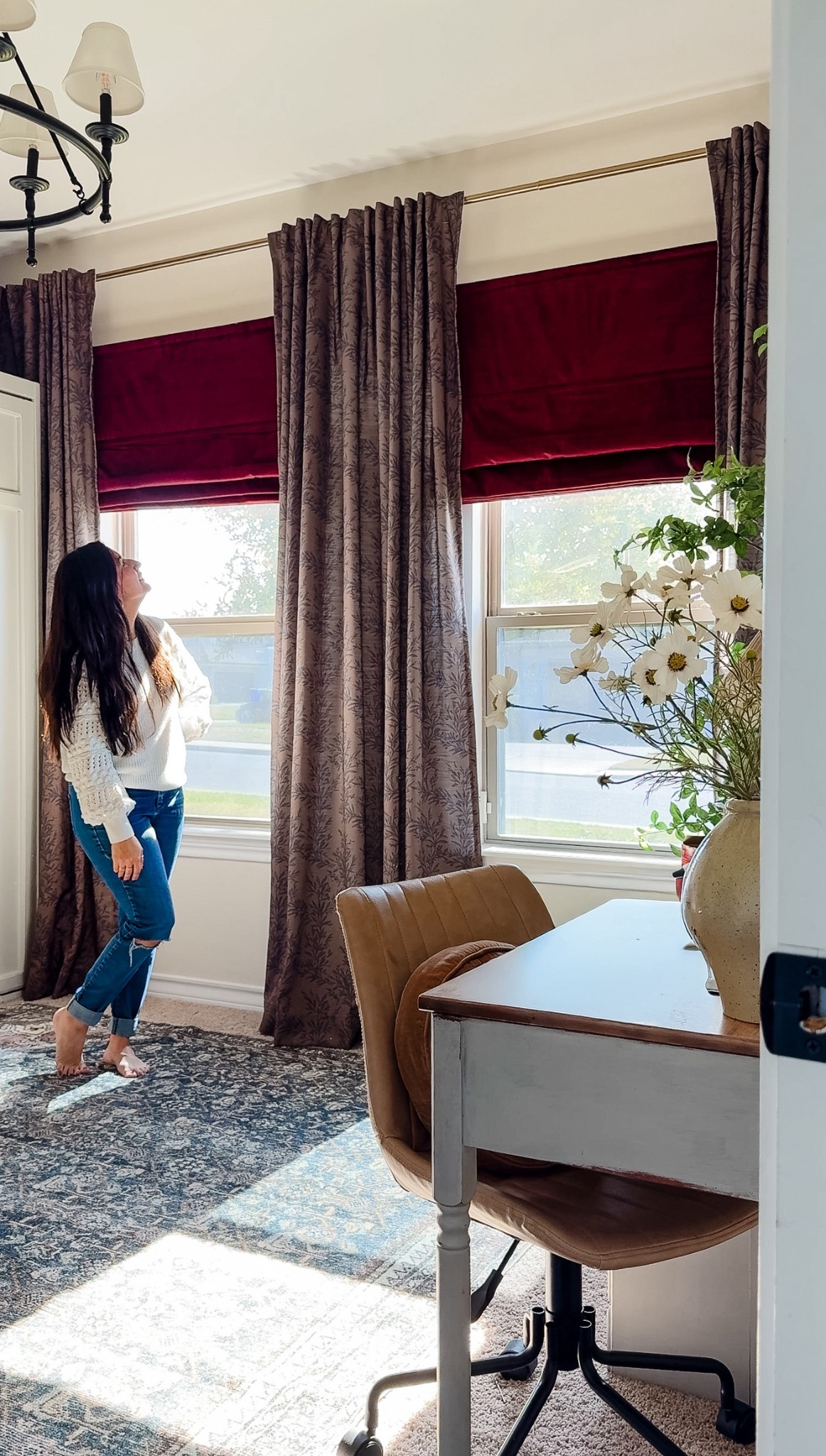 These shades, guys!! 🥹

They made a HUGE difference in the way the room looks! The window treatments look more intentional and high-end while they looked flat before. 

I’m so happy I decided to try a new color!



#LTKHoliday #LTKHome