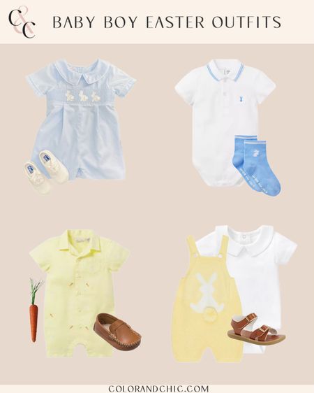 Baby boy Easter outfits that are absolutely adorable! Would be perfect for spring too

#LTKbaby #LTKstyletip