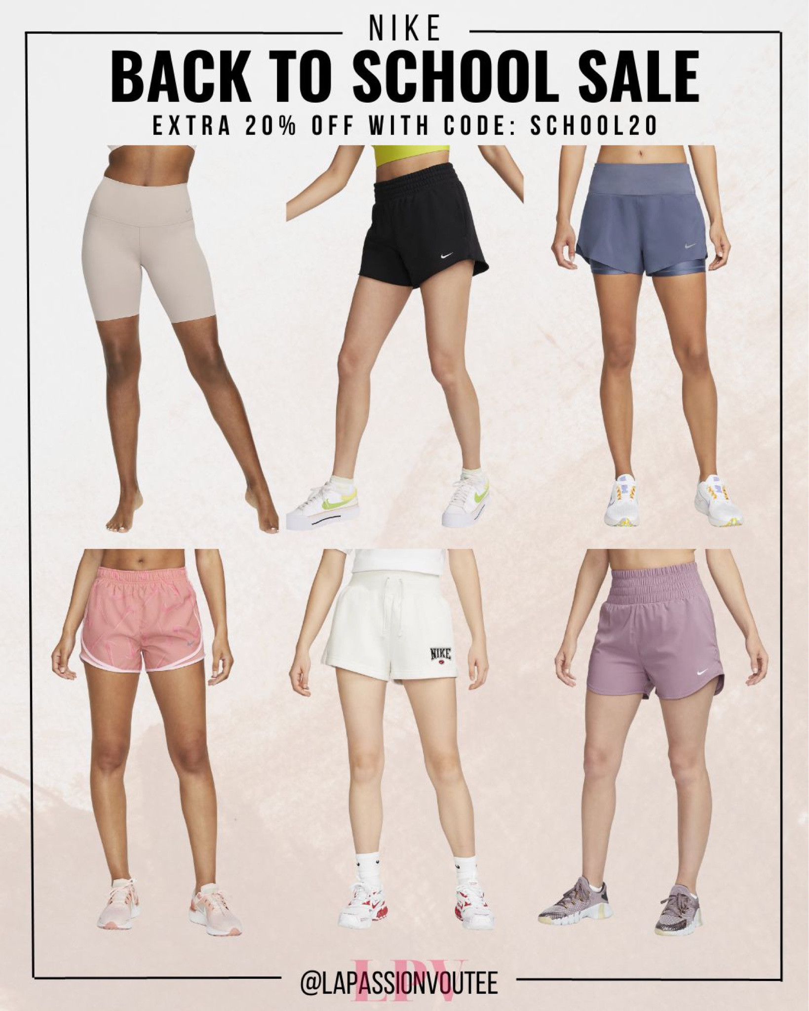 Nike back to school sale with up to 60% off plus extra 20% off! Use code: SCHOOL20

#LTKsalealert #LTKFind #LTKFitness