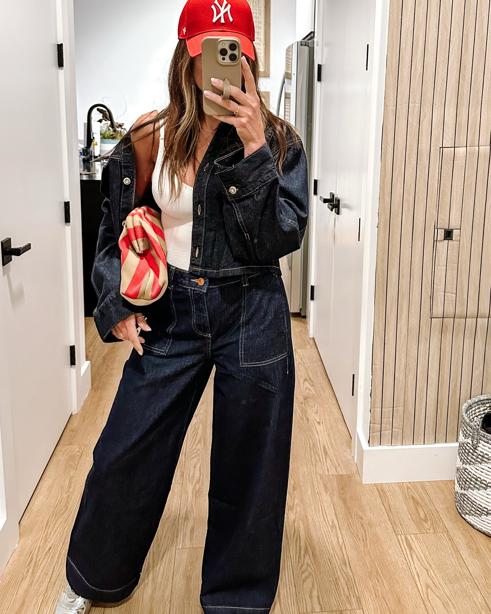 Size 2 denim. Medium jacket 