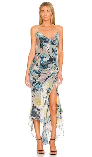 Frieda Dress in Blue Multi | Revolve Clothing (Global)