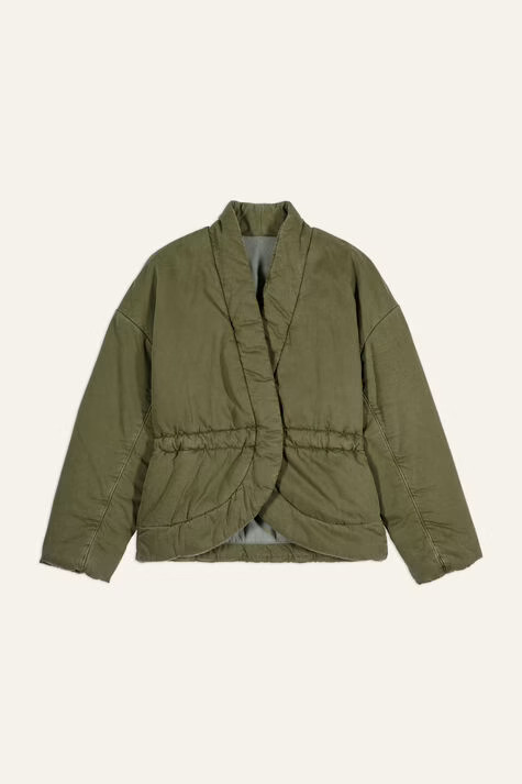 CALY Quilted denim jacket | ba&sh(US)