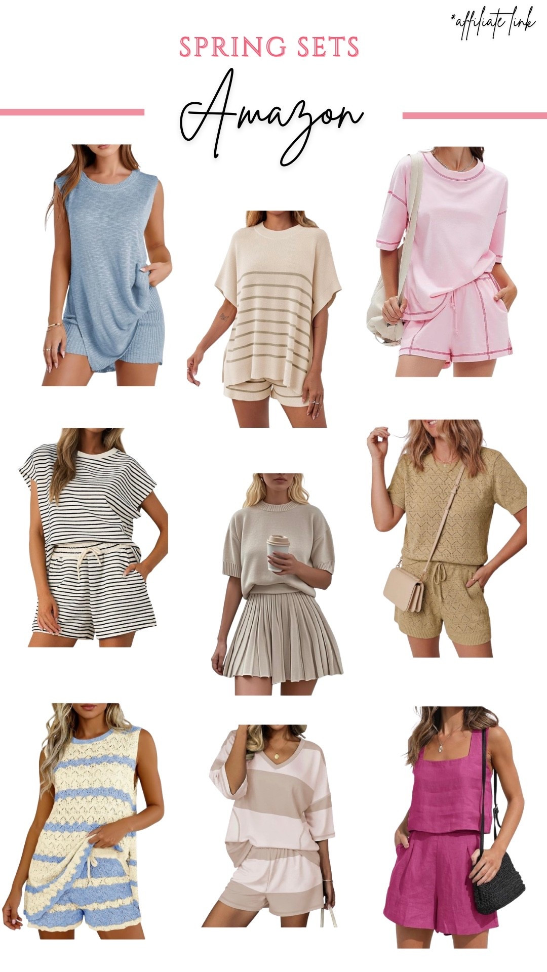 Spring sets from Amazon! Perfect for busy moms

#LTKmomlife #LTKootd