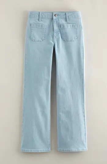 Nordstrom Kids' Straight Leg Jeans in Light Aquamarine Wash at Nordstrom Rack, Size 10 | Nordstrom Rack