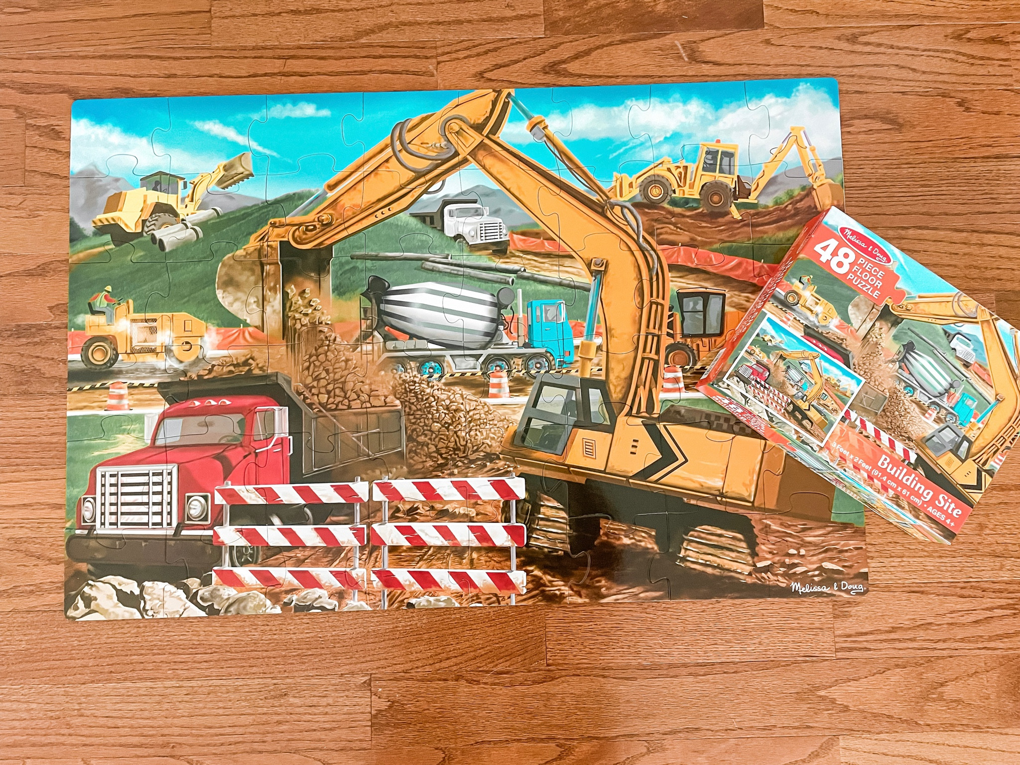 Jigsaw puzzle, 48 piece puzzle, toddler puzzle, kid puzzle, Melissa & Doug toy, kid toys, kid games, kid activities

#LTKkids #LTKBacktoSchool #LTKunder50