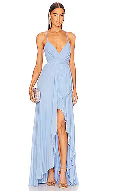 Michael Costello x REVOLVE Ale Gown in Light Blue from Revolve.com | Revolve Clothing (Global)