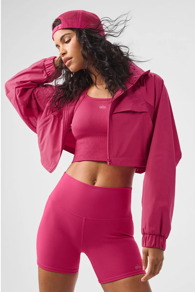 Cropped Playmaker Jacket | Alo Yoga (US)