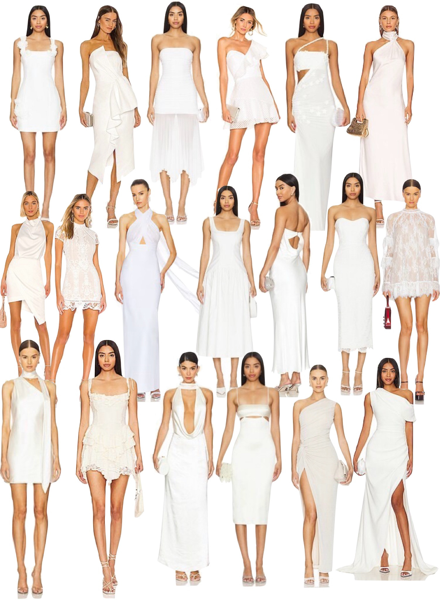 Picked out some white dresses from revolve and all under $500, perfect for any bride to be’s events. 
.
.
.
.
.
Wedding bridal shower bachelorette reception dinner courthouse dress 

#LTKwedding #LTKpartywear #LTKstyletip