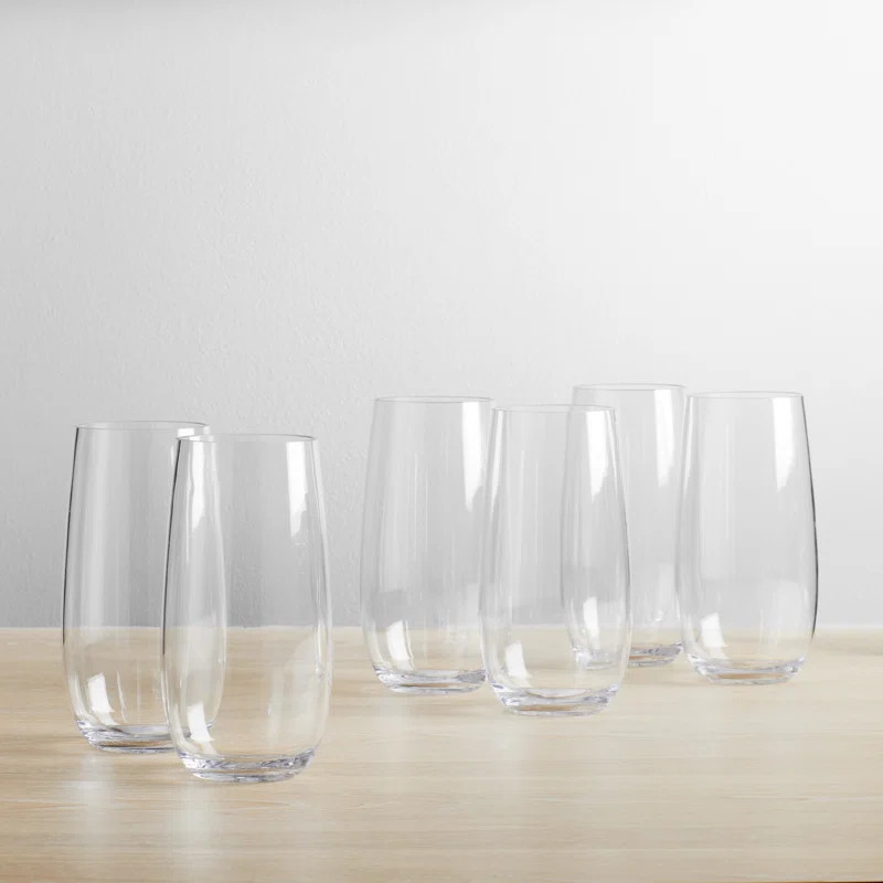 Laya Indoor/Outdoor Drinking Glass (Set of 6) | Wayfair North America