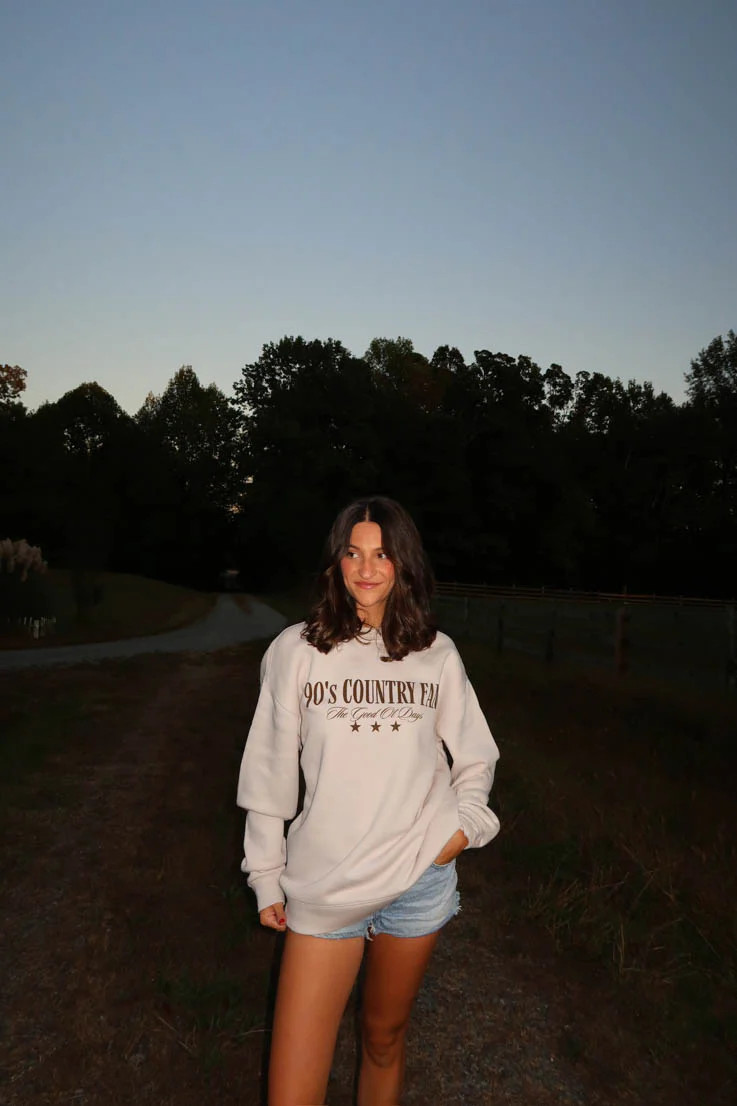 90s Country Fan Crewneck | Shop Homewurk