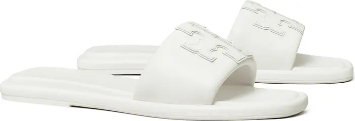 Double-T Leather Sport Slide Sandal (Women) | Nordstrom