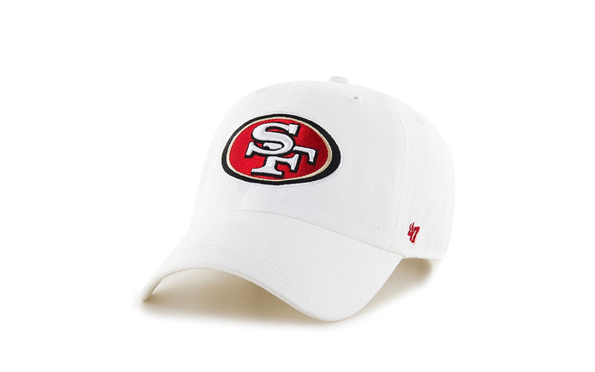 '47 Brand San Francisco 49ers Clean Up Cap - White | Macy's