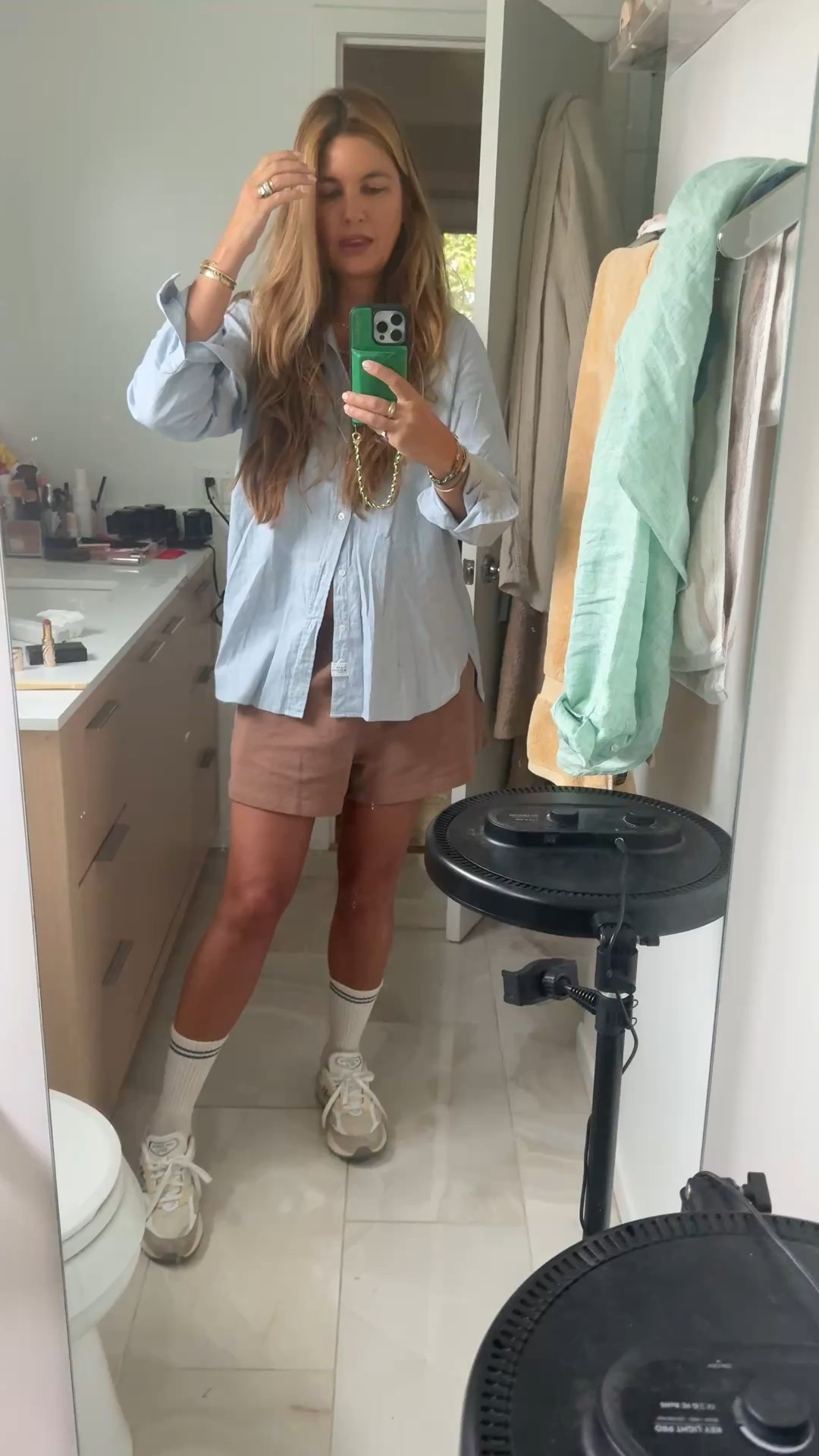 Shirt: medium 
Shorts: large 
Shoes: TTS
It’s still early in the testing process, but this foundation may be one of the best I’ve ever tried! It provides light to medium coverage with a glow, skin finish and intense, skin care, benefits that make it look like you just drank a giant glass of water. 

#LTKFindsUnder100 #LTKBeauty #LTKOver40

#LTKCon #LTKFindsUnder50