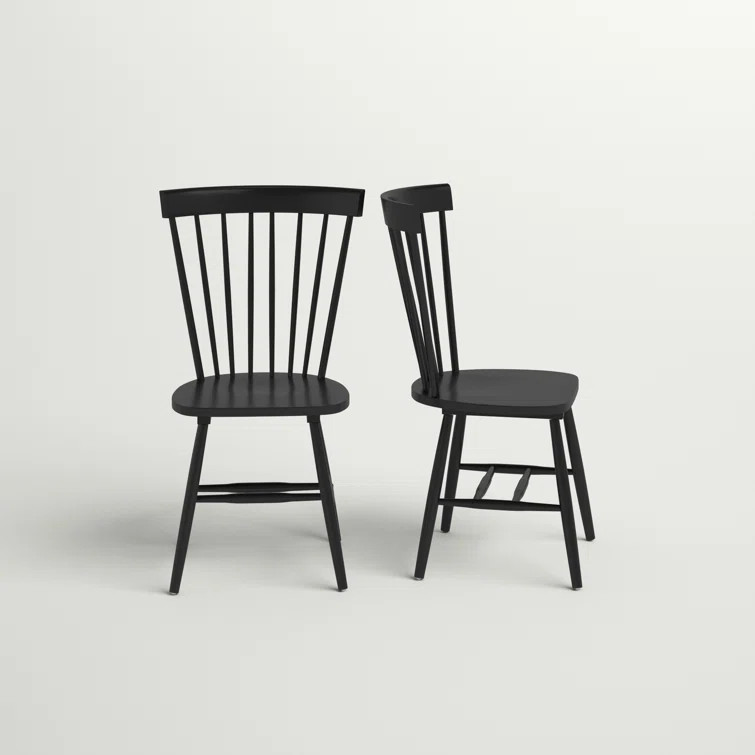 Matanna Solid Wood Windsor Back Side Chair (Set of 2) | Wayfair North America