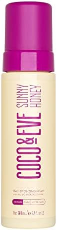 Amazon.com: Coco & Eve Sunny Honey Bali Bronzing Self Tanner Mousse - All Natural Sunless Tanning... | Amazon (US)