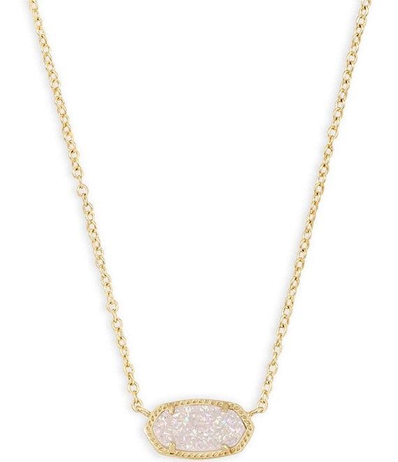 Elisa Gold Pendant Necklace | Dillard's