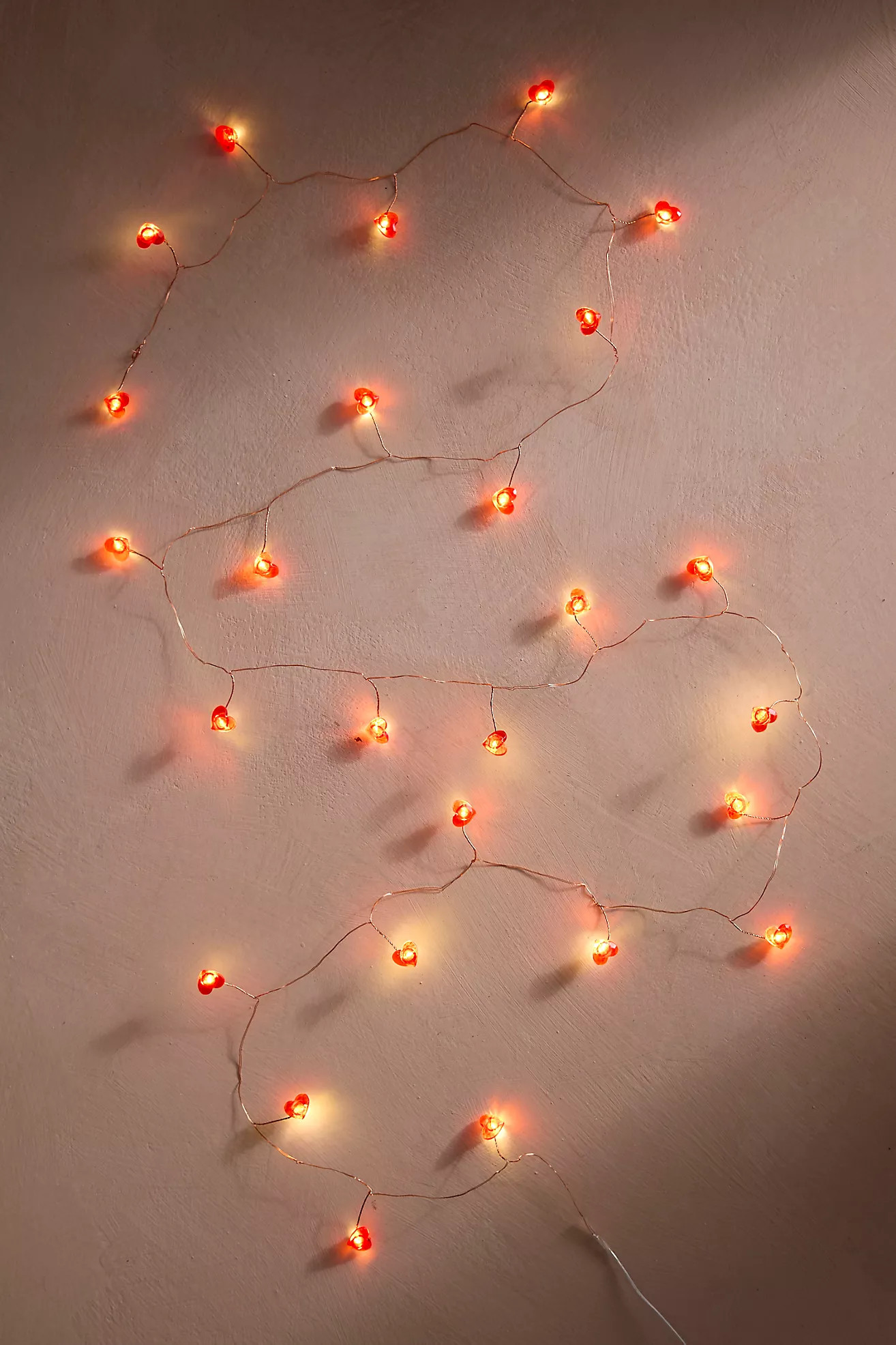 LED Heart Tendril Lights | Anthropologie (US)