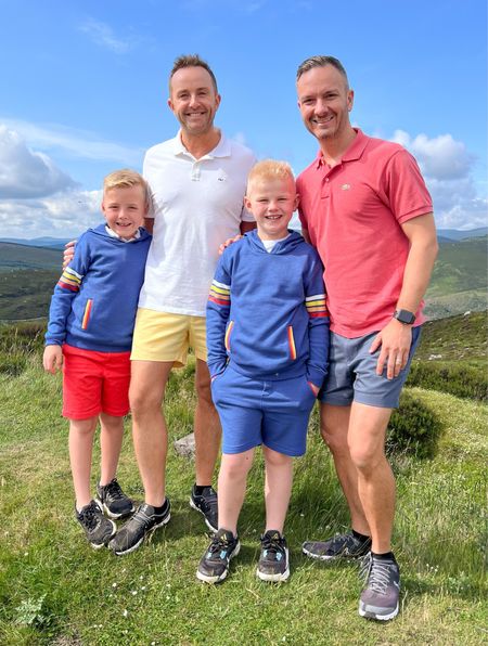 Summers in Ireland call for a pop of color against the green landscape.

#janieandjack #familyoutfit #lgbtq

#LTKmens #LTKfamily #LTKkids