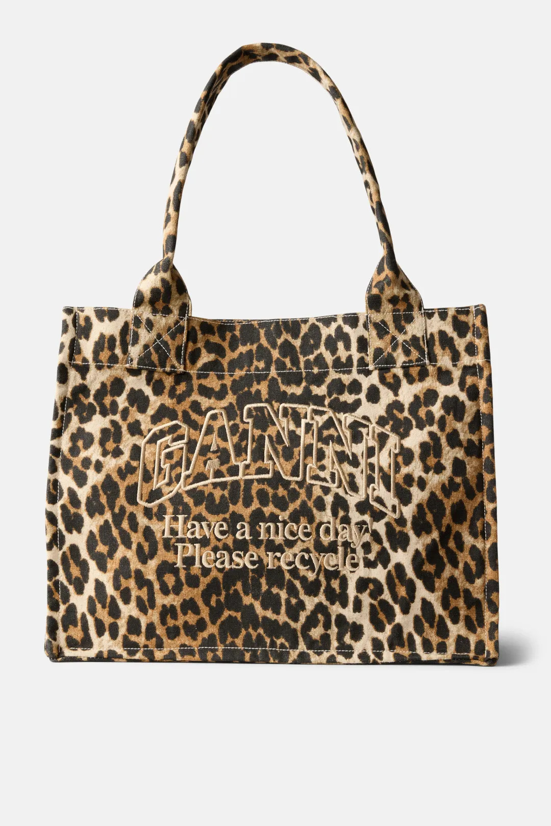 GANNI Large Easy Shopper Print | Rent the Runway