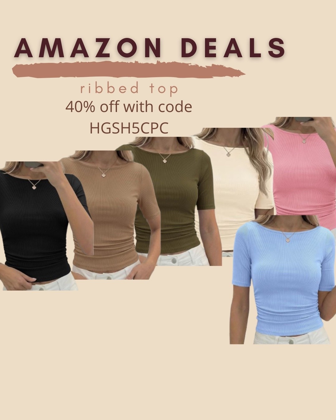 $10 ends 5/24

Amazon fashion
Amazon deals
Boat neck top
Ribbed top

#LTKSaleAlert