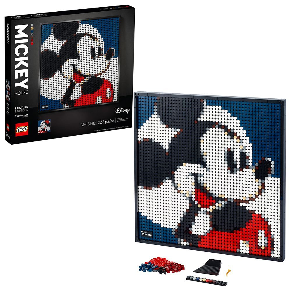 LEGO Art Mickey Mouse 31202 | Disney Store