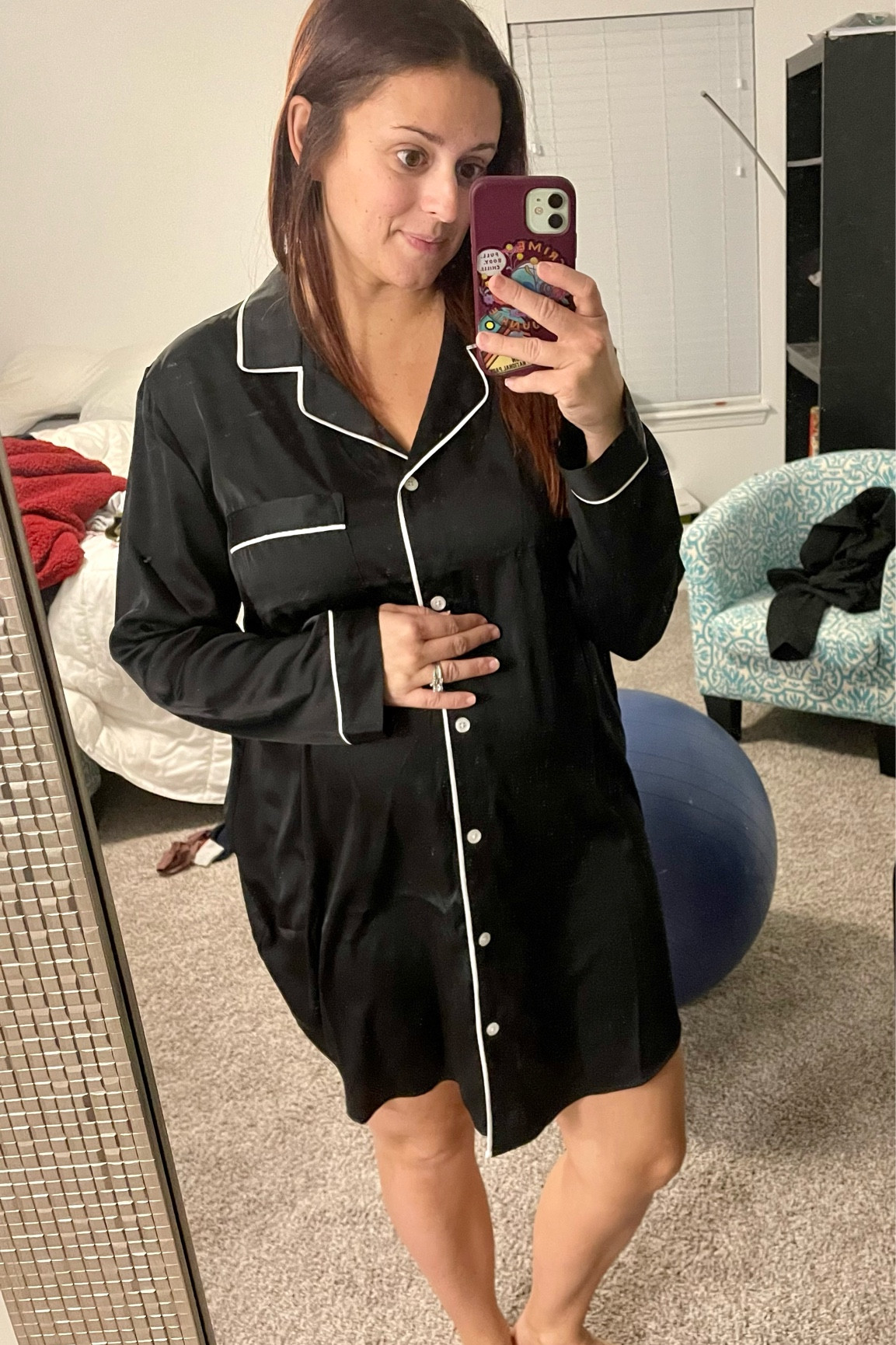 My favorite night gown for postpartum. It’s breastfeeding and pumping friendly too. I had this in the hospital last birth and wore it for months after.  It’s on sale right now too!

#LTKbaby #LTKsalealert #LTKbump