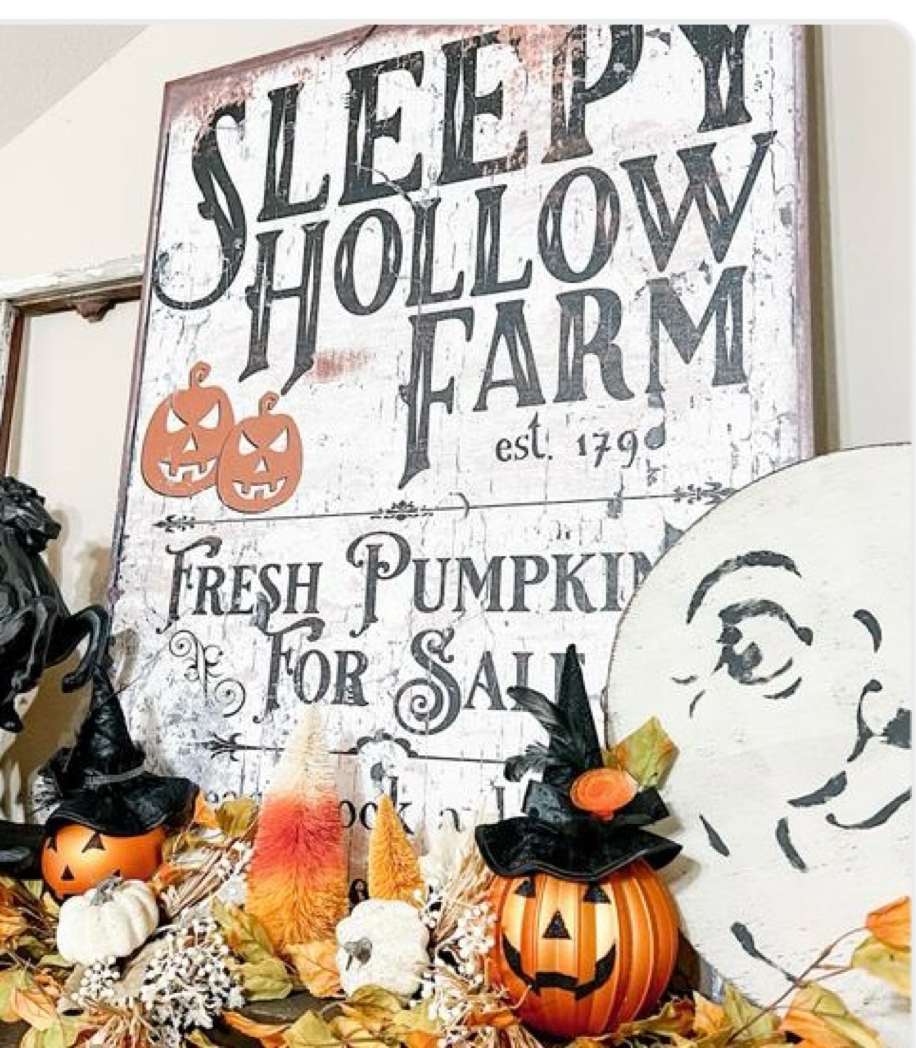 My sleepy hallow mantle.  I loved it so much last year I am recreating it this year.   #happyhalloween #halloween #halloweendecor #ltkhalloween  #etsyfinds 

#LTKBacktoSchool #LTKStyleTip #LTKHome