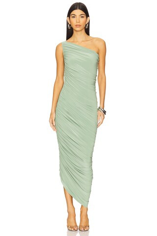 Diana Gown in Vintage Green | Revolve Clothing (Global)