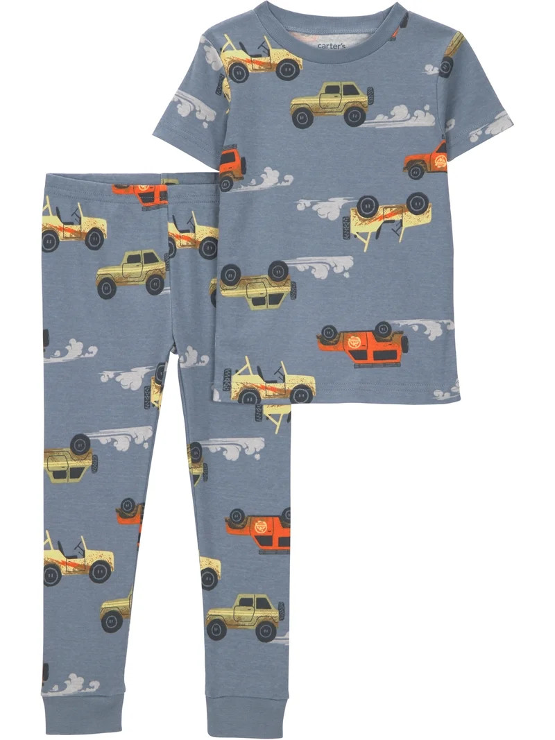 Carter's Child of Mine Toddler Pajama Set, 2-Piece, Sizes 12M-5T | Walmart (US)