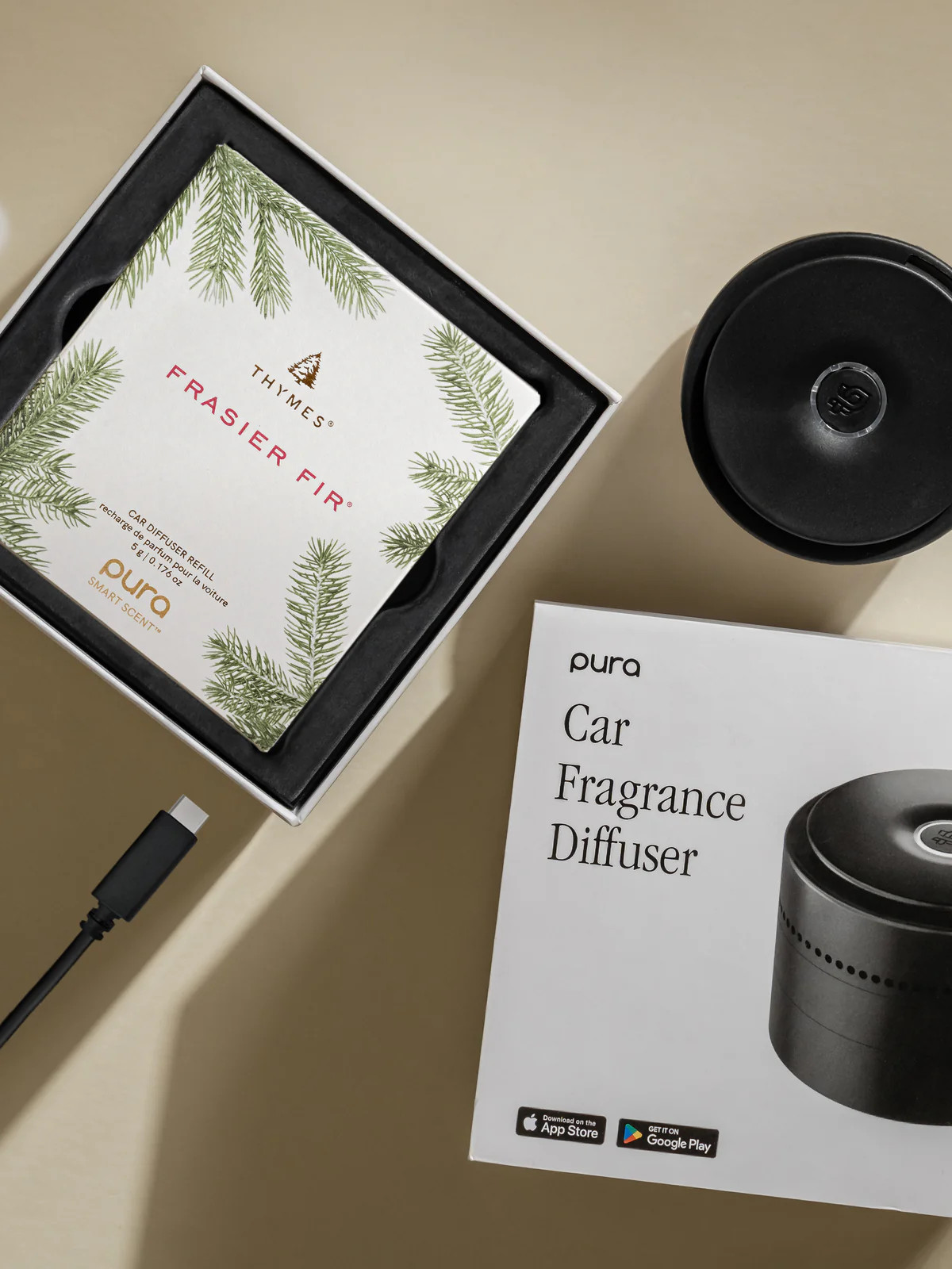 Frasier Fir Car Set | Pura