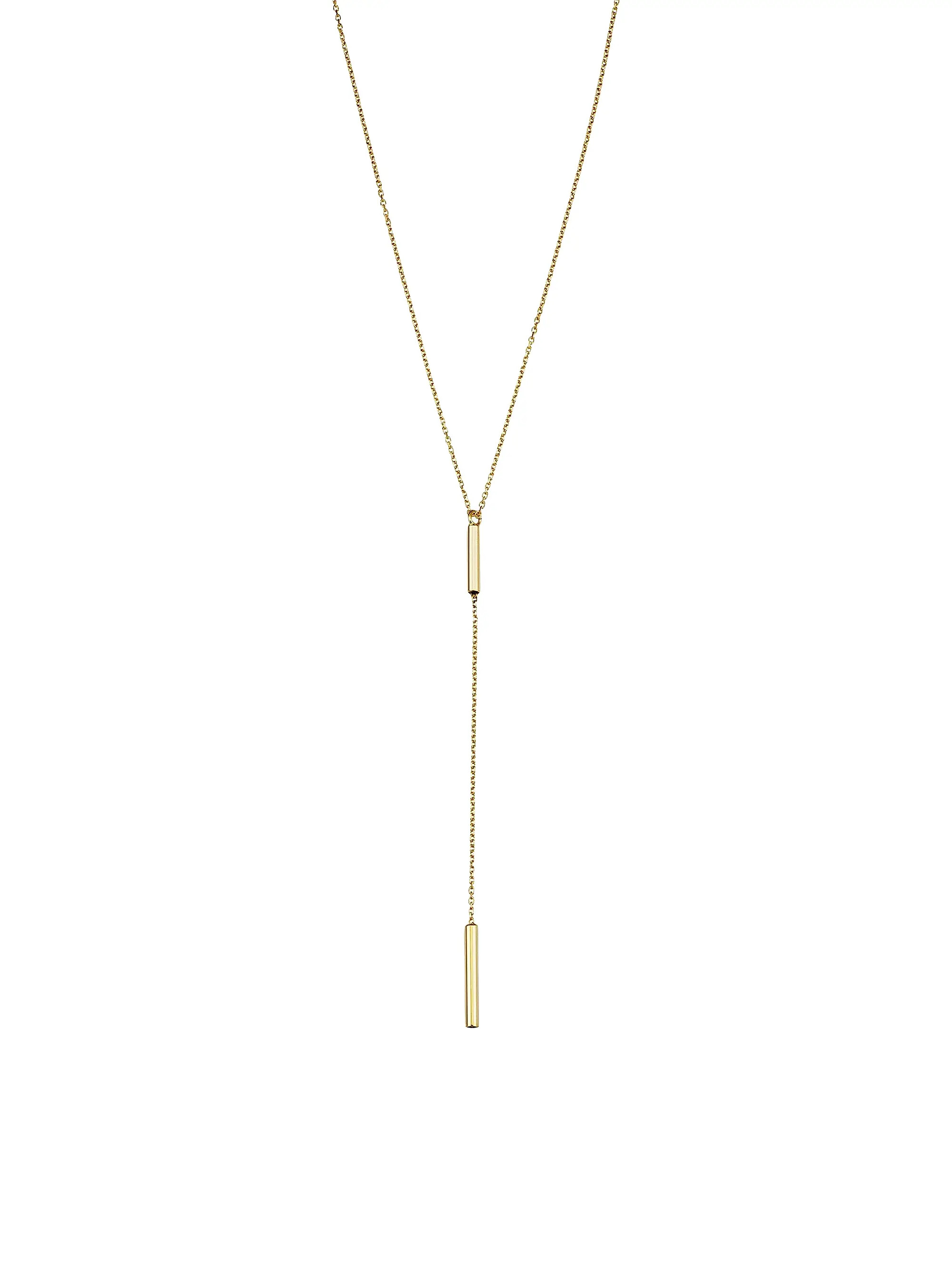 14K Yellow Gold Vicenza Single Drop Necklace | Saks Fifth Avenue