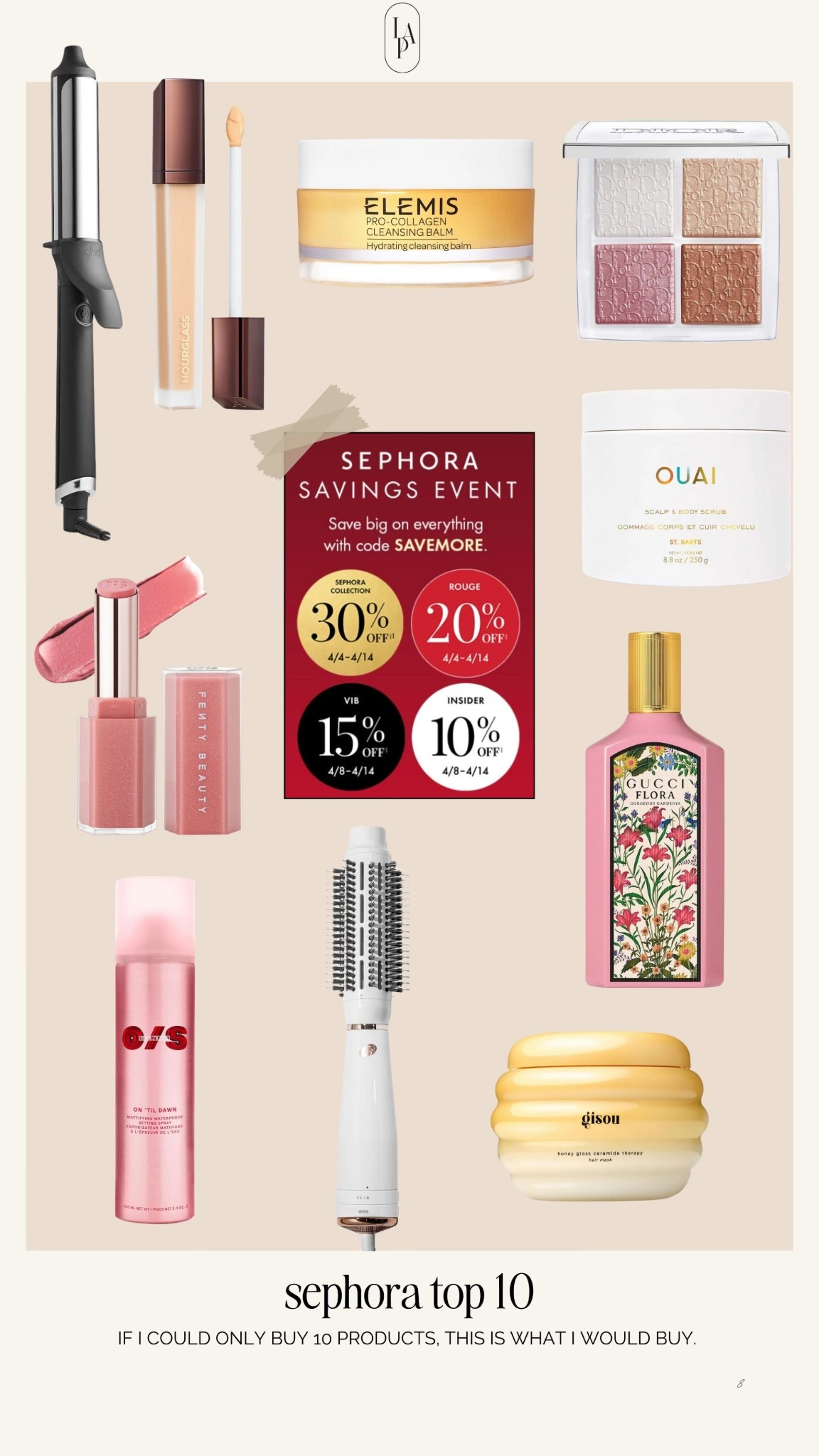 Sephora top 10! Use code SAVEMORE for up to 20% off  

#LTKBeauty #LTKSaleAlert