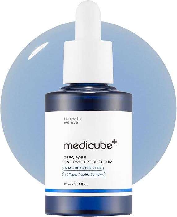 medicube Zero Pore One Day 10 Peptide Serum | Pore Refining & Oil Balancing Serum | AHA, BHA, PHA... | Amazon (US)