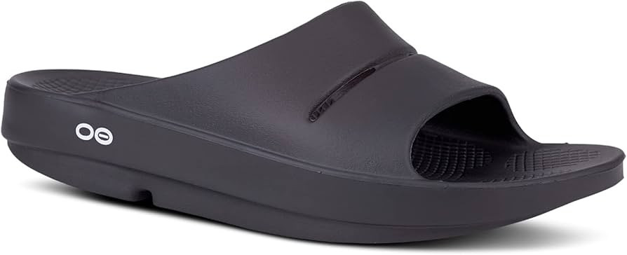 OOFOS OOahh Slide, Black - Men’s Size 11, Women’s Size 13 - Lightweight Recovery Footwear - R... | Amazon (US)
