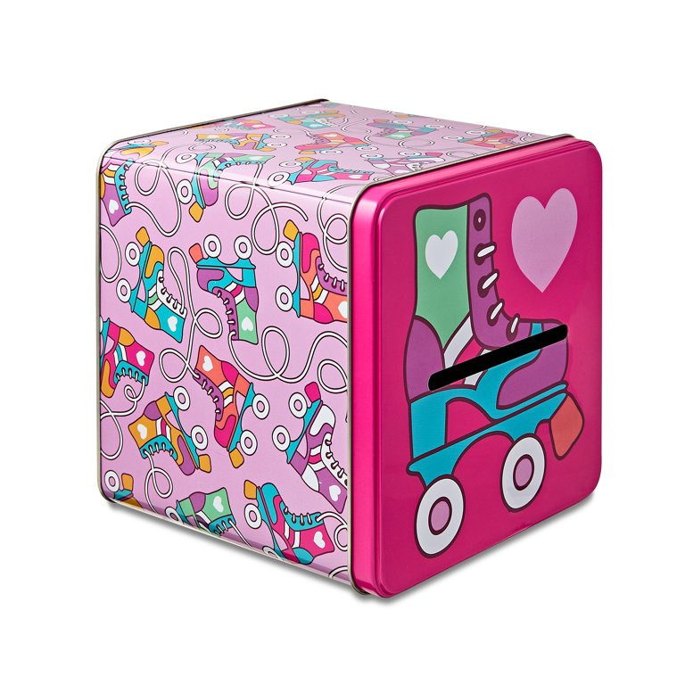 Valentine's Day Roller Skates Tin Mailbox, by Way To Celebrate | Walmart (US)