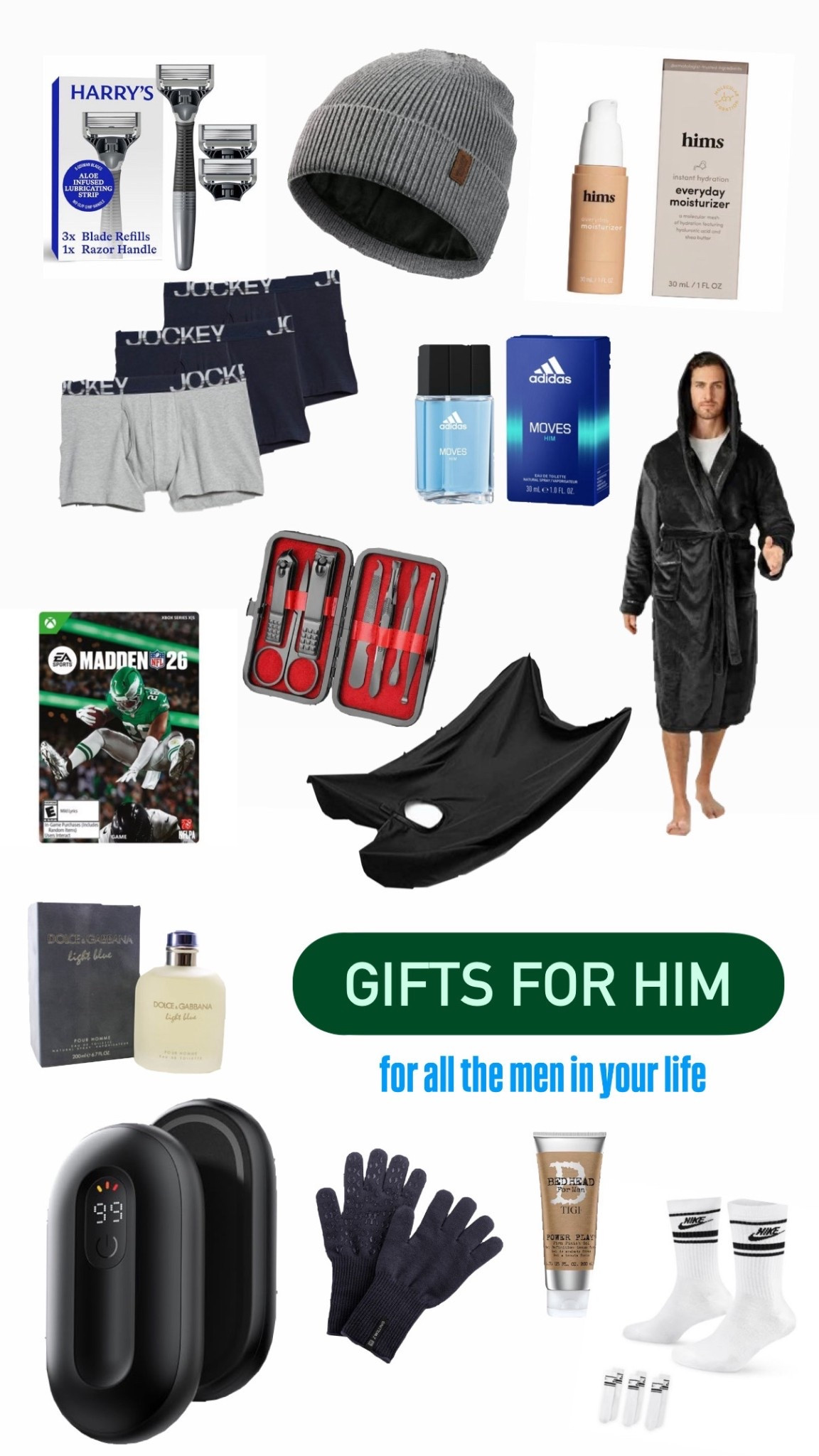 Valentine’s Day gifts for him! Gift guide for the men in your life! (Price drops on most of these)

#ValentinesDay #ForHim #ValentinesDayGiftsForHim #GiftsForHim #GiftsForDad #Husband #Boyfriend #GiftsForMen #ForDad #ForMen #MensStockingStuffers #Brother #MensFavorites #ProductsForMen #MensClothing #Son #Stanley #Coffee #Camping #GiftGuide #StockingStuffers #Madden #ForHim #Tools #FindsForHim #AmazonFinds #Family #Grilling #Gloves #Tools #Gadgets #Outdoors #SelfCare #MensFashion #Sports #Eagles #Football #Gloves #Beard #Boys  #Cologne #BeardCare #GiftIdea #ForTheGuys #Socks #Nike #LastMinute #HairCareForMen #SmallGifts #Hims #Madden26 #GirlfriendApproved #Beanie #TrendingProducts #HisFavorites #Deals #MensDeals #Guys #Gifts #PriceDrop #MensFavorites#LTKGiftGuide

#LTKMens #LTKSaleAlert #LTKselfcare