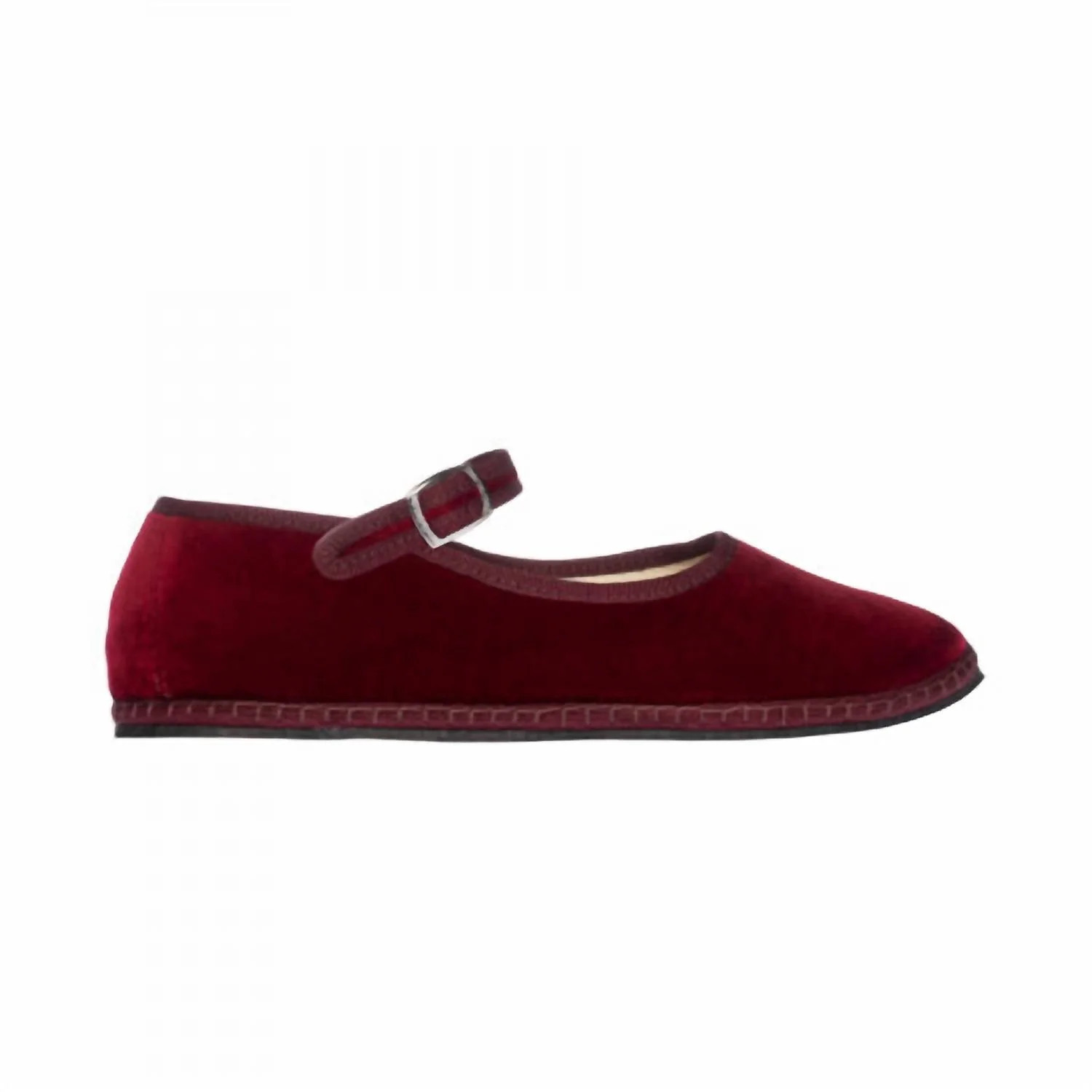 Women's Mary Jane Shoe In Red | Shop Simon