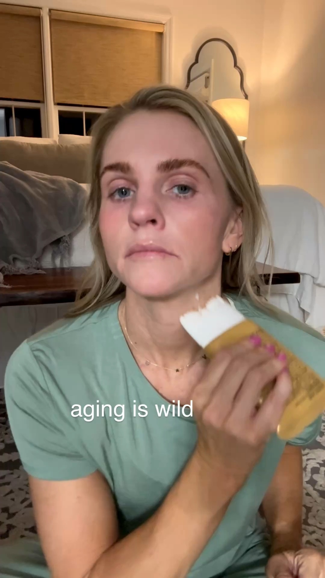 Fighting gravity one chin strap at a time. 

#LTKBeauty #LTKselfcare #LTKOver40