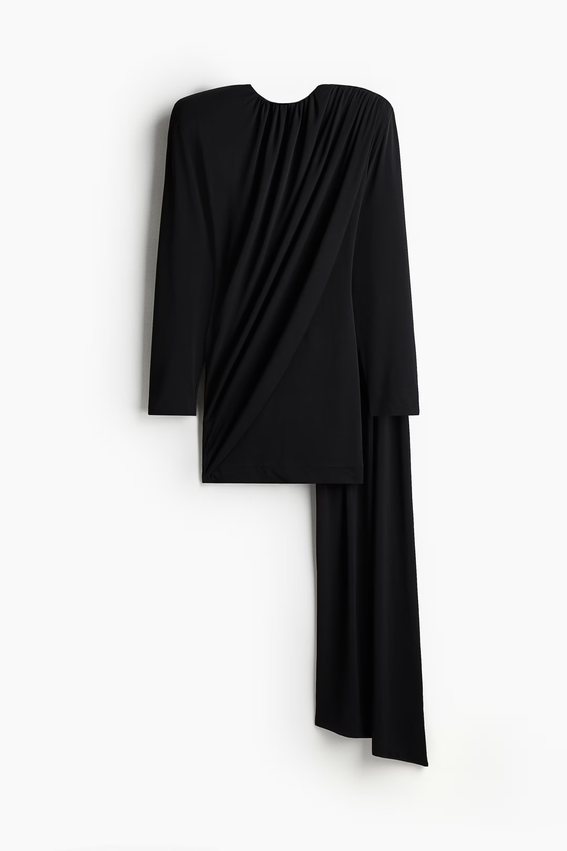 Shawl-detail draped dress | H&M (UK, MY, IN, SG, PH, TW, HK)