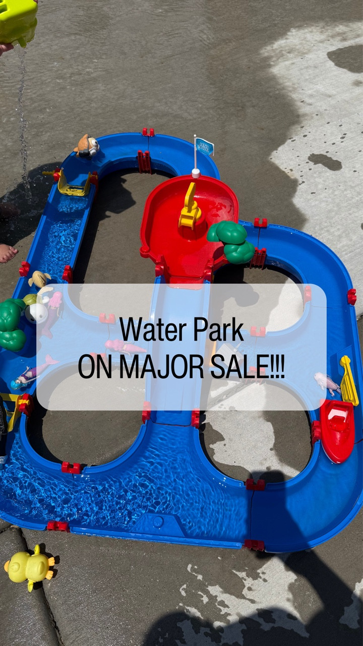 Here is the toy that broke the internet this summer, and for good reason! It keeps ALL my kids entertained for HOURS! My 7yo. 4yo. & 1yo. all have found different ways to play. AND IT IS ON SALEEEE!👏🏼👏🏼👏🏼

The only downside is the assembly is a little bit tricky and takes a bit of adult determination.😂💪#toytestingsisters 

It’s still in stock, but not for long! Grab it while you can!!💦