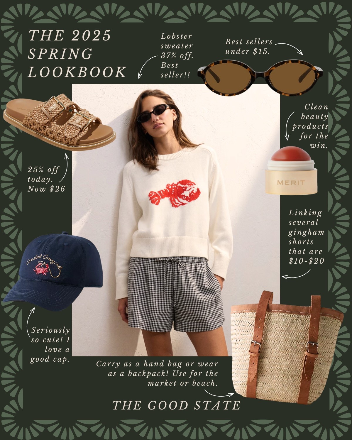 This is for the Farmers Market girlies living their best life while soaking up the warm, golden morning light and embracing the cool breeze Spring has to offer. For the ones with an iced latte in one hand, a buttery croissant in the other, and fresh flowers overflowing from their favorite market tote. This is for the early risers who love all things floral and gingham, their trusty ball cap (or chic sun hat) and the ease of a springtime dress. For the ones who savor slow mornings, midday naps and sunset picnics. This is your season to thrive🥖☀️🧺

#LTKSaleAlert #LTKStyleTip #LTKFindsUnder50