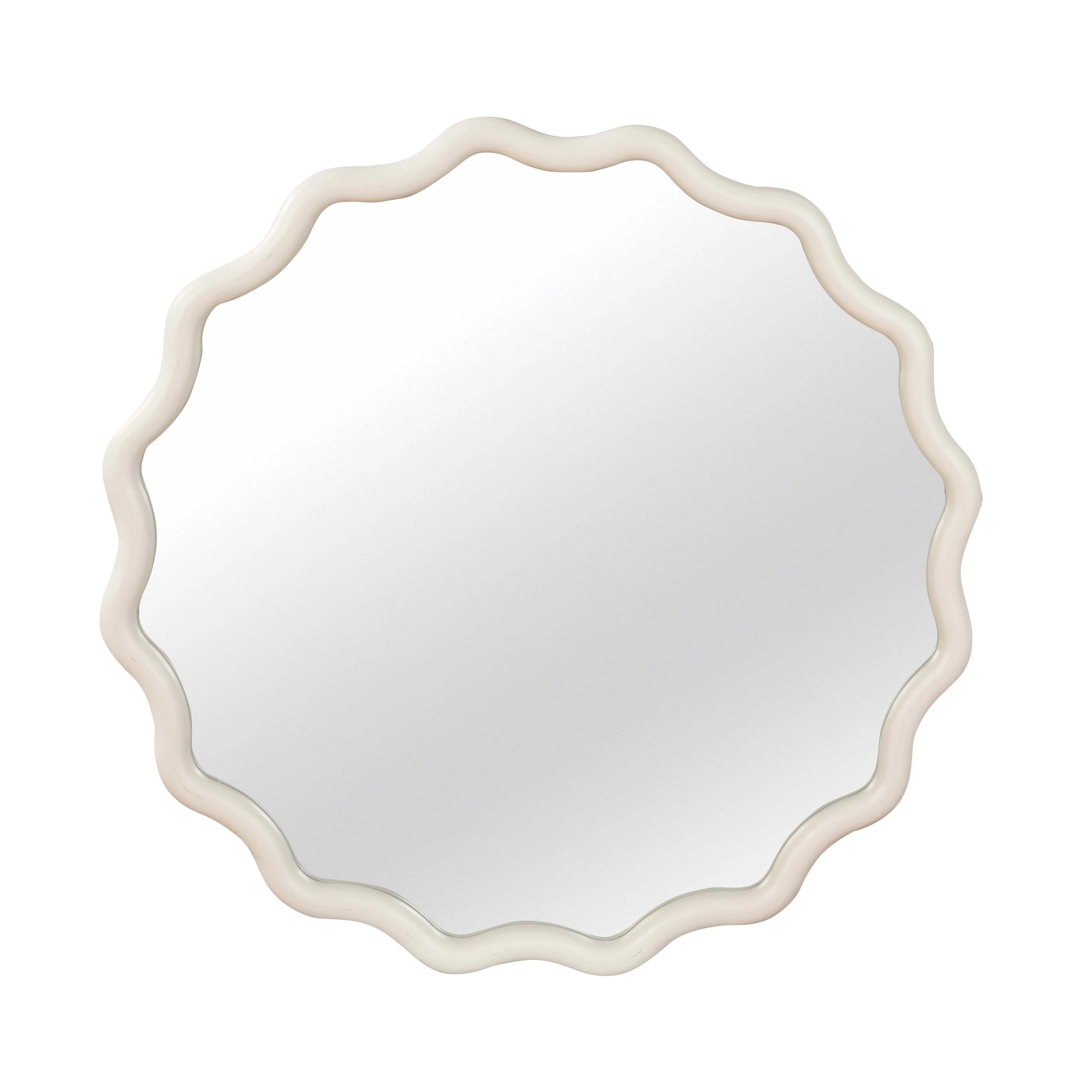 Wrought Studio™ Bohemian Round Wood Framed Decorative Wall Mirror | Wayfair | Wayfair North America