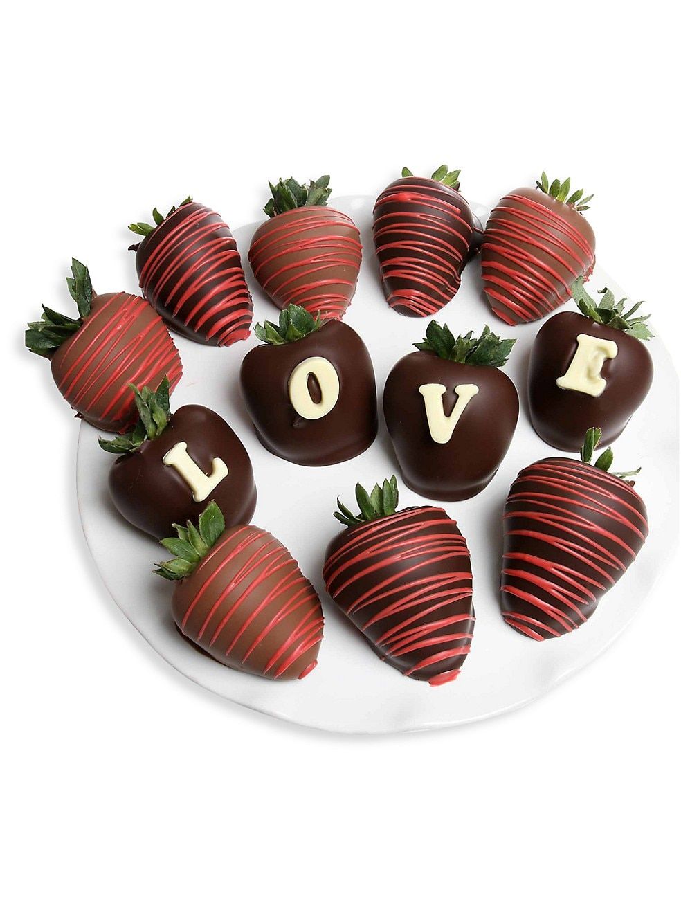 Love Belgian Chocolate Covered Berry-Grams | Saks Fifth Avenue