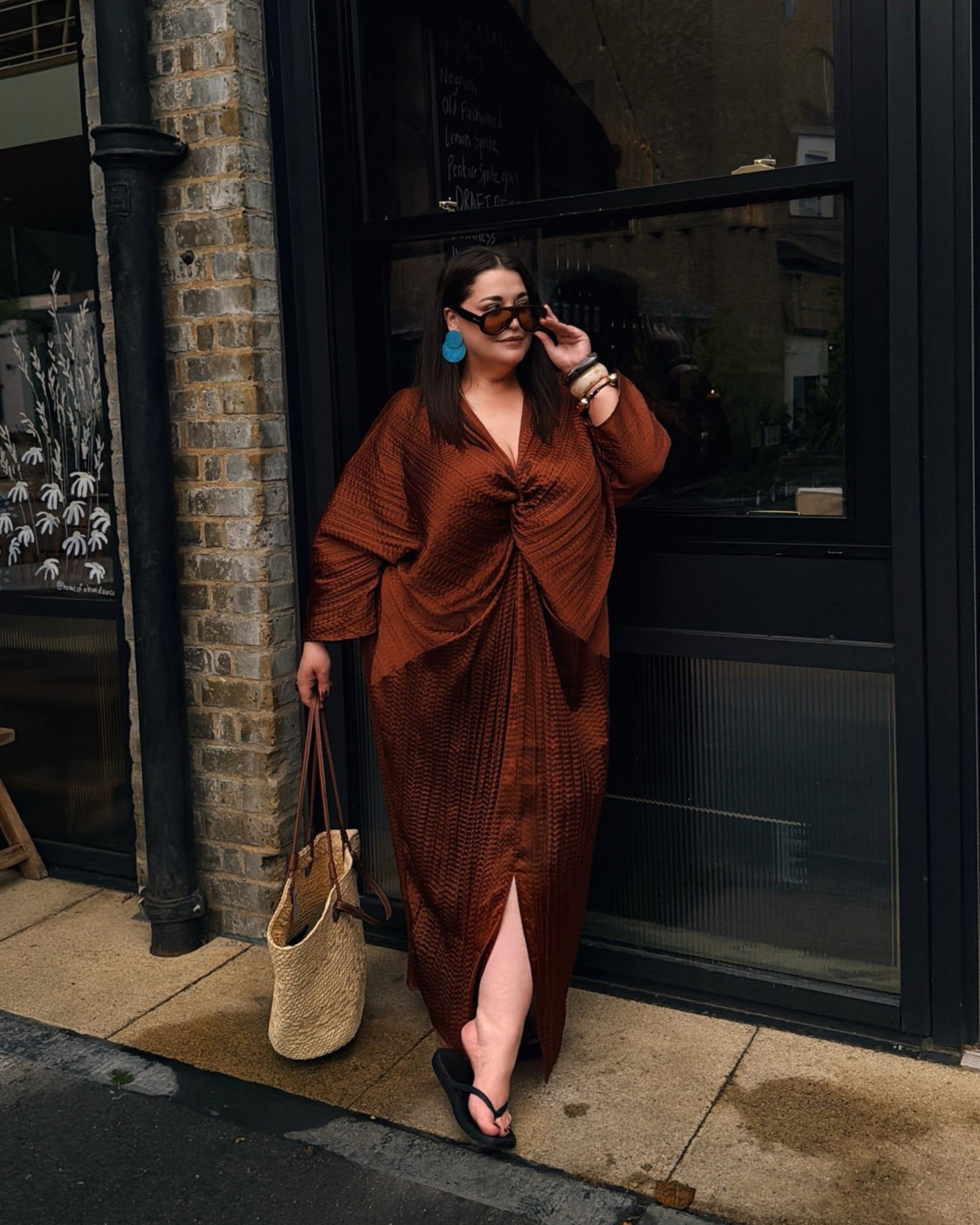 Need a swim cover up that can take you from beach to bar? I’ve found the perfect holiday kaftan! I’m wearing an XXL but I would definitely recommend sizing down as it comes up big 🌞

#LTKuk #LTKsummer #LTKplussize